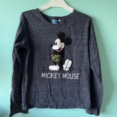 DISNEY JEANS ミッキーマウス 長袖カットソー 140cm