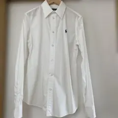 ポロ・ラルフ・ローレン ホワイト長袖シャツ