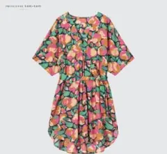 UNIQLO ユニクロ×プリンセスタムタム☆花柄チュニック丈トップスのサムネイル