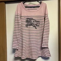 BURBERRY BLUE LABEL ミニワンピース ピンク38 M