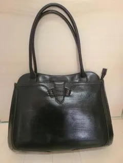 Dakota ハンドバッグ ダークブラウン レザー 本革　未使用品のサムネイル