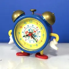 超希少 がんばって！めざまし君時計 レトロ ぬいぐるみ インテリア