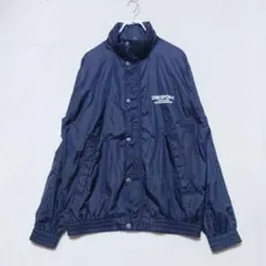 23SPORT ナイロンジャケット スタンドカラー メッシュ ネイビー（2）のサムネイル