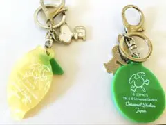 USJ限定 スヌーピー キーホルダー 2個セットのサムネイル
