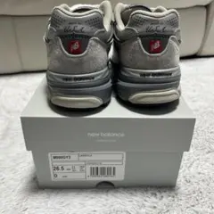 ⭐️ニューバランス⭐️990v3⭐️1番人気即完売グレー⭐️26.5cm⭐️純正BOX付⭐️