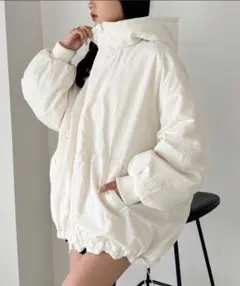 モンスターパーカーオーバーサイズブルゾン