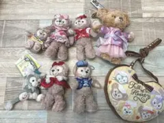 シェリーメイ　ダッフィー　ぬいぐるみバッチ　ポーチ　キーホルダー　まとめ売り