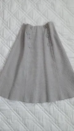 美品ローラアシュレイ　マリンフレアースカート７号