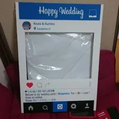 ウェルカムボード結婚式★weddingボード★インスタフレーム★パネル★フォト