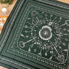 まーか様 専用 美品 エルメス カシシル 140 レクレ・バンダナ 鍵 黒
