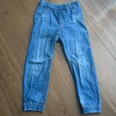 H＆Мデニムジョガーパンツ 130センチ