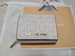 MICHAEL KORS 三つ折り財布 MKロゴ
