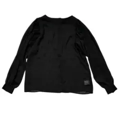 【A3734】Chaco closet/レディース/長袖/ブラウス/ブラックのサムネイル