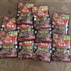 10袋　新品未開封✨森永製菓✨　大粒ラムネ　強炭酸　シュワコーラ　10袋のサムネイル