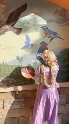 即購入⭕️ ラプンツェル グリーティング風 ウィッグ 即購入⭕️ ラプンツェル グリーティング風 ウィッグ