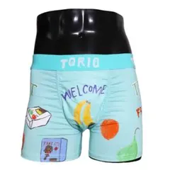 XL【TORIO】マーケット メンズ ボクサーパンツ 野菜 果物 イラストアートのサムネイル