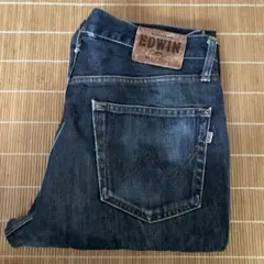 EDWIN 403 REGULAR デニム　ジーンズ　サイズ34 濃紺