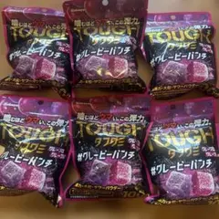 タフグミ　6袋　グレーピーパンチ（グレープ味）のサムネイル
