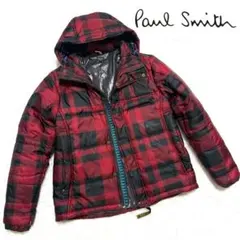 Paul Smith ポールスミス チェック ダウンジャケット Sサイズ