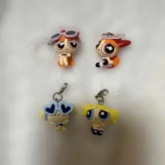 パワーパフガールズ　めじるしアクセサリー　4個セット