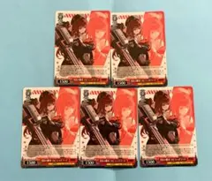 C107 配布物 ヴァイス NIKKE PRカード 真紅の継承 ラピ 5枚