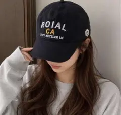 roial キャップ ブラック 帽子 ROIAL レディース メンズ