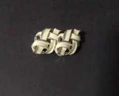 エナメルイヤリング　ヴィンテージ　レトロ