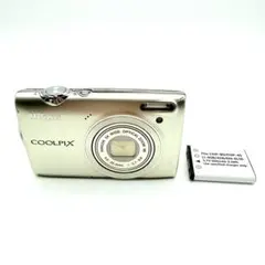 Nikon COOLPIX L3 本体 128MB SDカード付き、電池付き - メルカリ