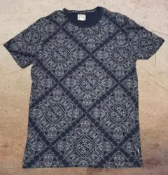 希少【Denim & Supply】ラルフローレン パッチワーク インディゴ T