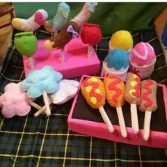 【受注生産】お祭りフード☆フェルトままごと
