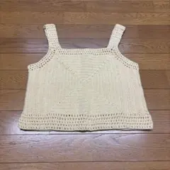 ZARA 編み物ビスチェ ニットのサムネイル