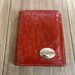 Vivienne Westweed エナメル二つ折り財布