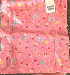 メゾピアノ いちご柄トートバッグ