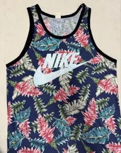 NIKE ボタニカル柄 タンクトップ Mサイズのサムネイル