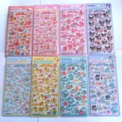 サンリオ　ボンボンドロップシール　第二弾　8種コンプリート　正規品　通常サイズ