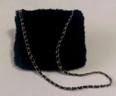 新品 KOREA ショルダー バッグ ゴールドチェーン 内ポケット