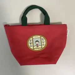 ちびまる子ちゃん キャンバスバッグ フジパン ランチバッグ