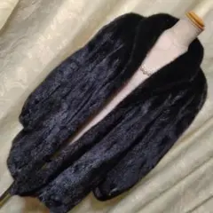 新品同様✩サガミンク✩ファーコート✩太いお袖✩艷やか柔らか✩綺麗✩ネーム無し