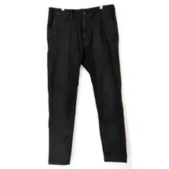 The DUFFER of St.GEORGE スキニーパンツ ブラック 無地のサムネイル