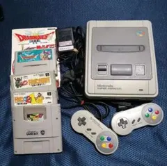 スーパーファミコン 本体 ソフト4本付き スーパーゲームボーイ