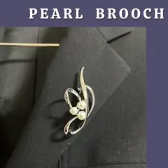 パールブローチ 結婚式 授業参観 母の日 プレゼント フォーマル お出かけ