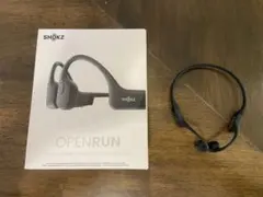 Shokz OpenRun 骨伝導イヤホン ブラック