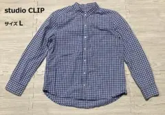 169 studio CLIP チェック柄 長袖シャツ サイズL