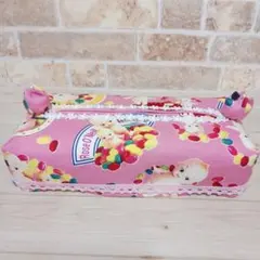 ボックスティッシュケース・ハンドメイド・ボックスティッシュカバー