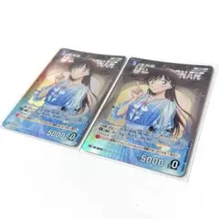 名探偵コナンカード コナンtcg 毛利蘭　RP 2枚