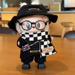 ラブブ洋服　Labubuぬいぐるみ着　17cm着せ替え服　ぬい服　6点セット