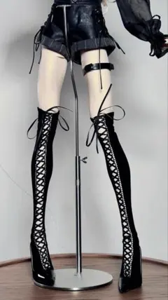1/4 ドール ソックス 黒 MDD KUMAKO MSD SDM 靴下