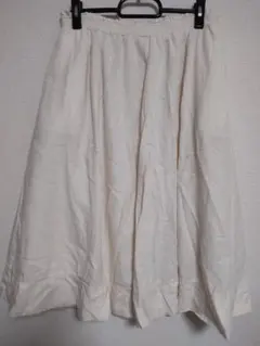 ま*り様 Samansa Mos2 ひざ丈スカート オフホワイト フリーサイズ