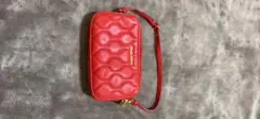 miu miu キルティング ポーチ レッドのサムネイル