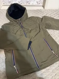 【極暖・人気カラー】トミーヒルフィガー 裏ボア フーデッドジャケット カーキ